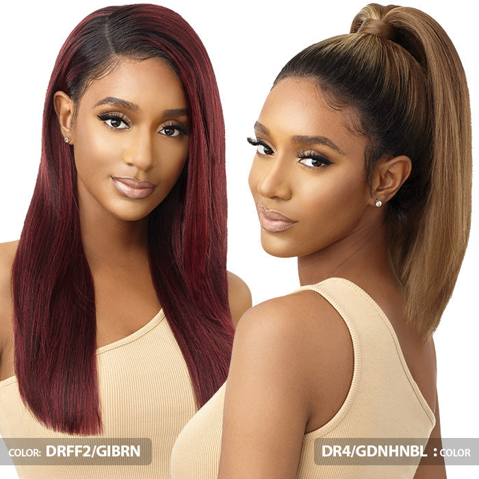 Outre 100% Human Hair Blend 13X6 Hand-Tied 360 Lace Frontal Wig - MARISA