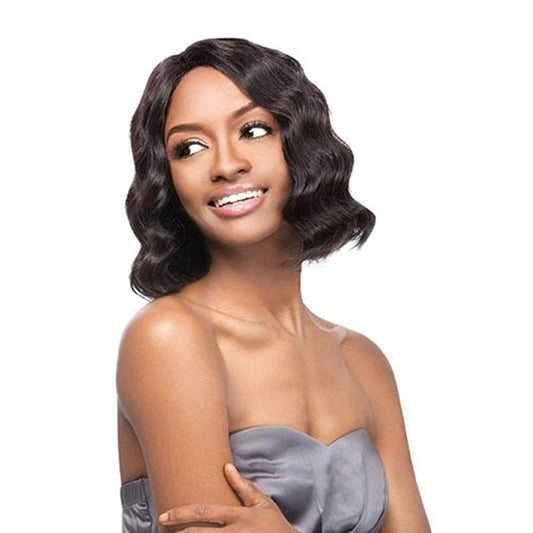 Outre Simply 100% Non Processed Human Hair Lace Front Wig - BRAZILIAN NATURAL DEEP BOB