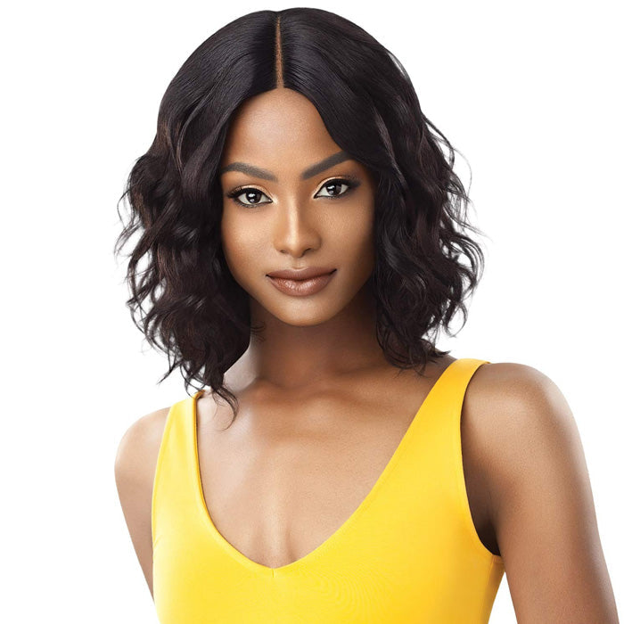 Outre 100% Unprocessed Human Hair Lace Part Daily Wig - CURLY 16-20"