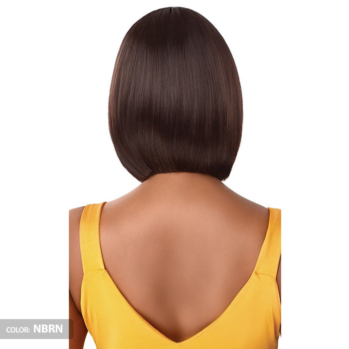 Outre 100% Unprocessed Human Hair Lace Part Daily Wig - STRAIGHT BOB