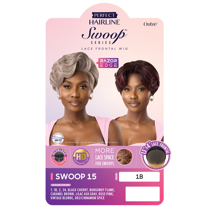 Swoop Series Perfect Hairline By Outre Glueless HD 13x4 Lace Front Wig - SWOOP15