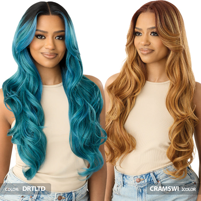 Swoop Series Perfect Hairline By Outre Glueless 5" Deep HD Lace Front Wig - Y-PART 206