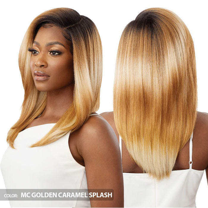 Outre Sleek Lay 5" Deep C-Part HD Lace Front Wig - VERNISHA