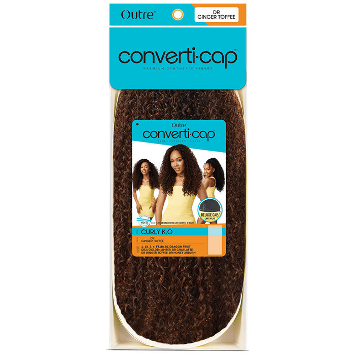 Outre Converti-Cap Half Wig - CURLY K.O