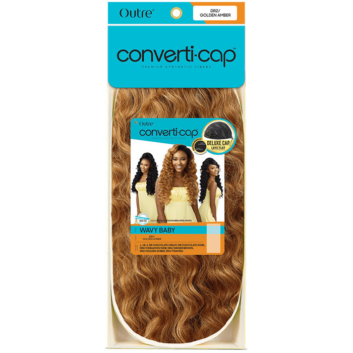 Outre Converti Cap Deluxe Half Wig - WAVY BABY