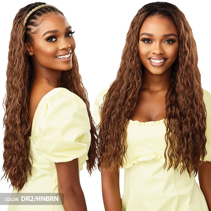 Outre Premium Synthetic Wet & Wavy CONVERTI-CAP WIG LET IT RIPPLE