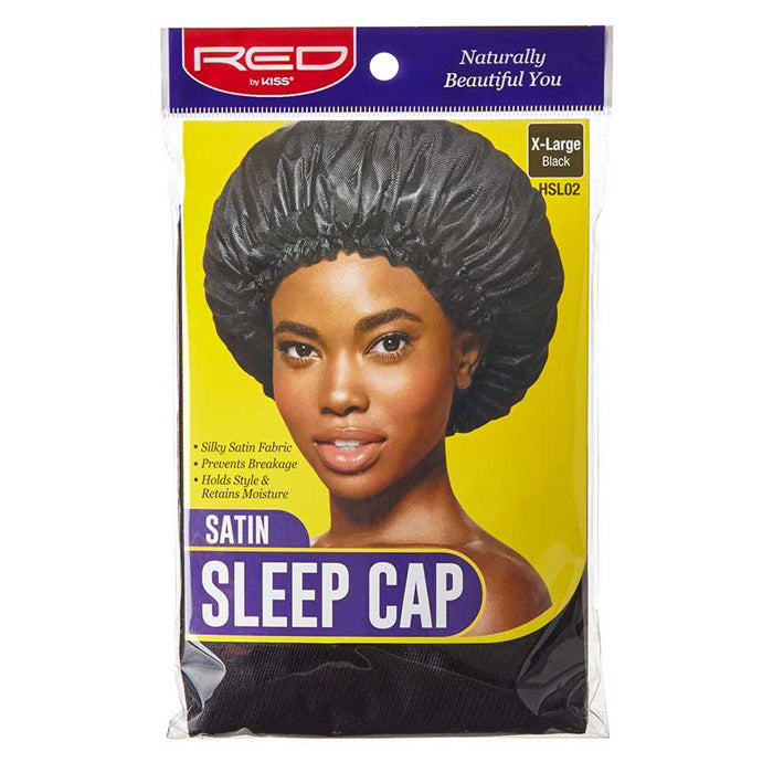 RED by Kiss SATIN SLEEP CAP