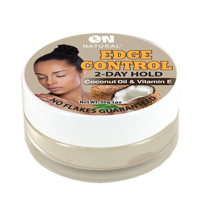 On Natural Edge Control 2-Day Hold - Coconut Oil & Vitamin E (2.3 oz)