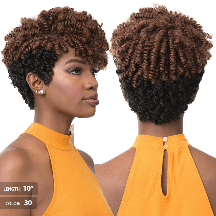 Sensationnel Curlfinity Pre-Loop Rod-Set Curls Bulk Braid - PINK ROD 10/20"