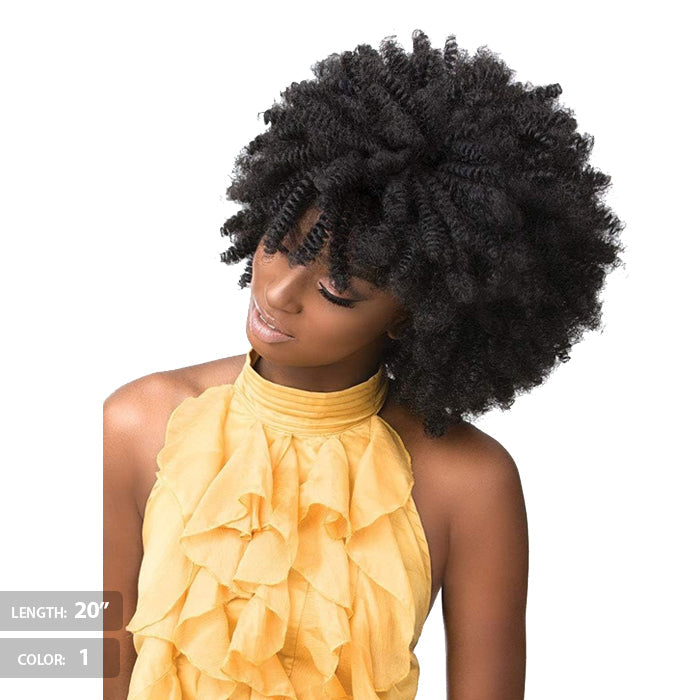 Sensationnel Curlfinity Pre-Loop Rod-Set Curls Bulk Braid - PINK ROD 10/20"