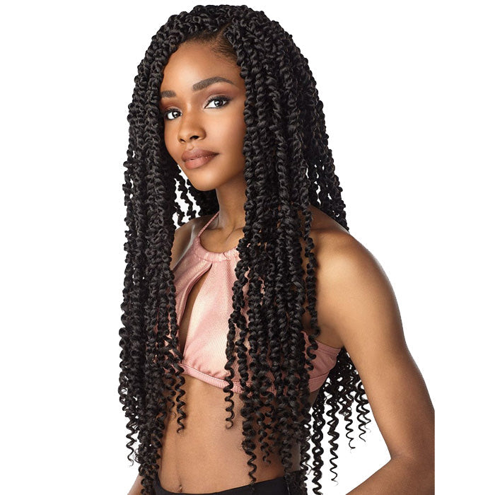 Sensationnel Lulutress Pre-Looped Crochet Braid - PASSION TWIST 18"/24"