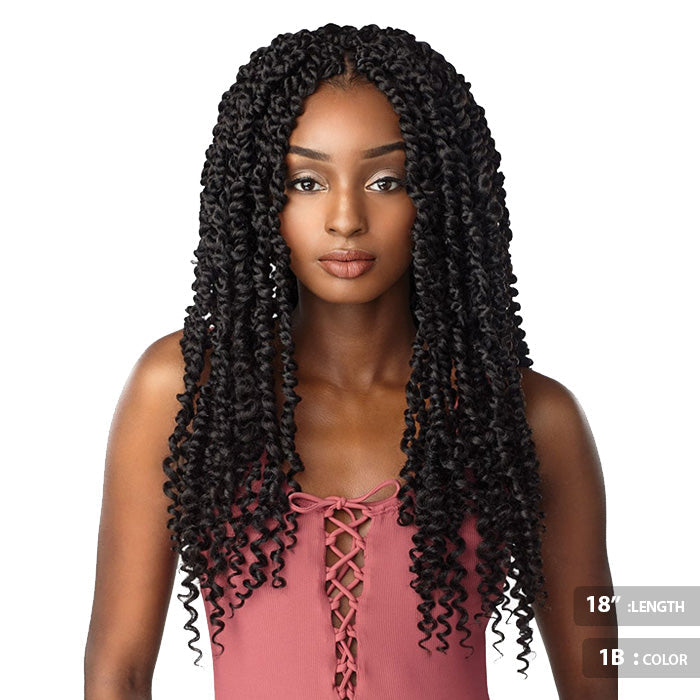 Sensationnel Lulutress Pre-Looped Crochet Braid - PASSION TWIST 18"/24"