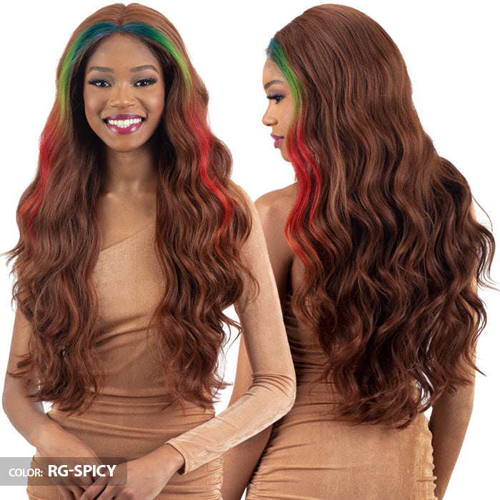 Shake N Go Legacy Human Hair Blend HD Lace Front Wig - FANTASIA