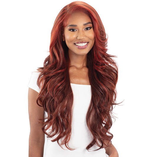 Shake N Go Snatched Glueless HD Lace Front Wig - SCARLET