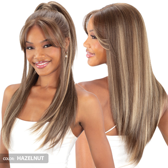 Shake N Go Masterclass Glueless 13x5 Pre-Plucked HD Lace Front Wig - MAJESTIC