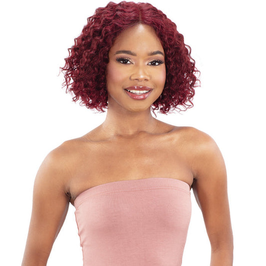 Shake N Go Golden 100% Human Hair Glueless 5" Deep HD Lace Front Wig - KAIA