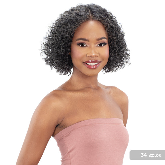 Shake N Go Golden 100% Human Hair Glueless 5" Deep HD Lace Front Wig - KAIA