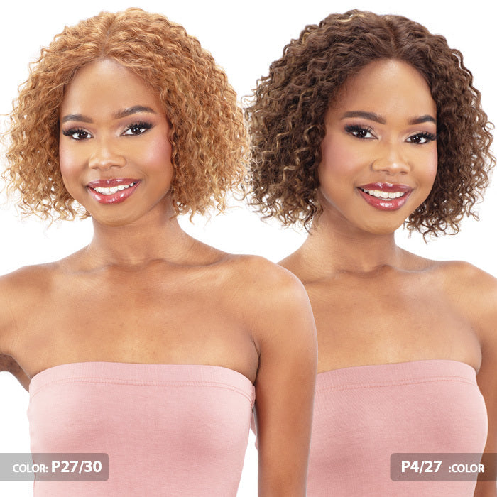 Shake N Go Golden 100% Human Hair Glueless 5" Deep HD Lace Front Wig - KAIA