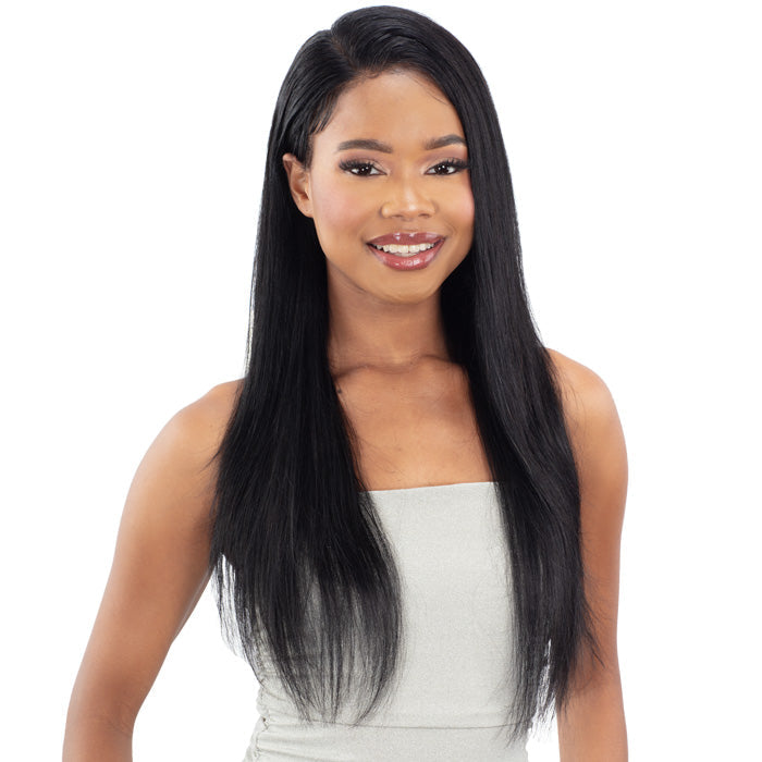Shake N Go Glossy 100% Virgin Remy Hair Glueless 13x5 HD Lace Front Wig - STRAIGHT 26"