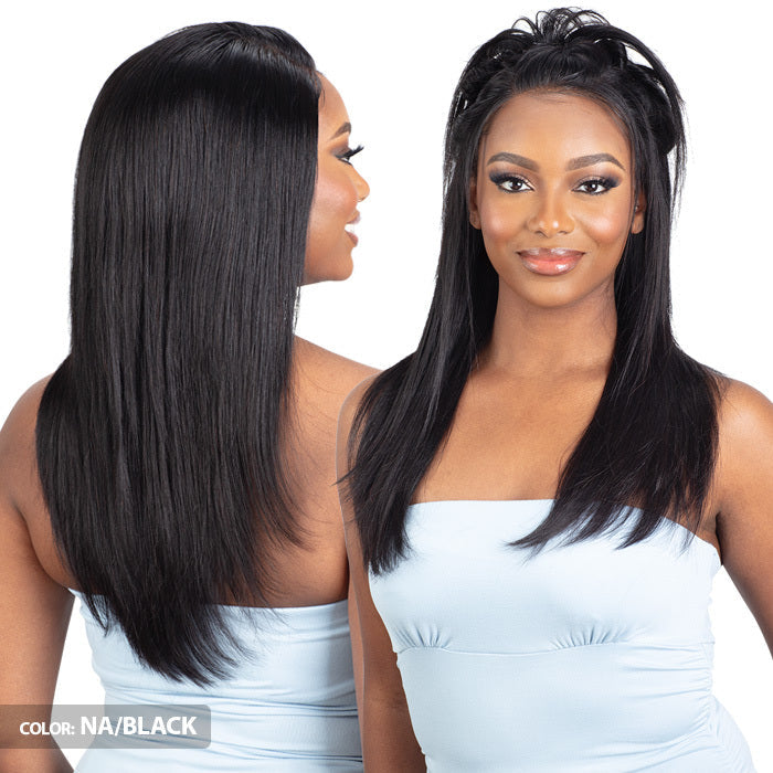 Shake N Go Glossy Glueless 100% Virgin Remy Hair 360 HD 13x4 Lace Frontal Wig - STRAIGHT 20"