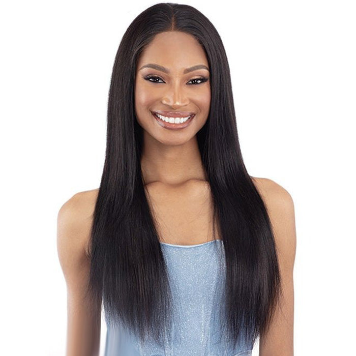 Shake N Go Glossy Glueless 360 HD 13x4 Lace Front Wig - STRAIGHT 24" - 100% Virgin Remy Hair