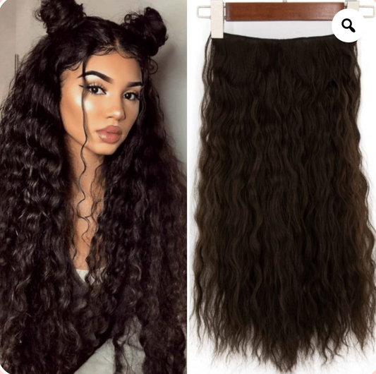 JBEXTENSION Extra Curly Clip-In 5 Clips 20 Inches