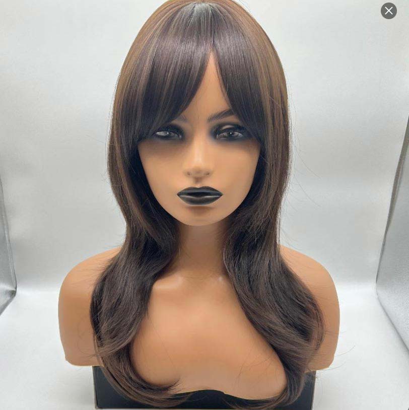 JBEXTENSION 22 Inches Mix Blonde Medium Length Hair Wig KELLY