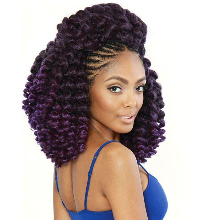 Mane Concept Afri Naptural Pre-Curled Crochet Loop Braid - TWB17 3X ARUBA BOUNCE TWIST