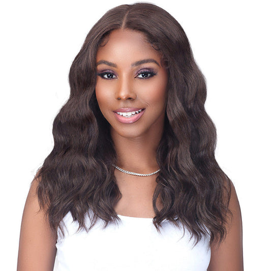 Laude & Co Human Hair Blend Glueless HD Lace Front Wig - CHARLIE