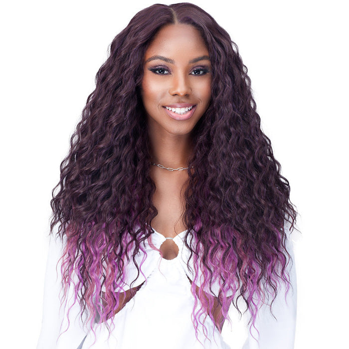 Laude & Co Human Hair Blend Glueless HD Lace Front Wig - JOSEPHINE