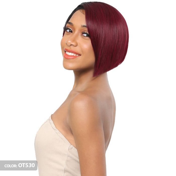 Vanessa 100% Brazilian Human Hair Swiss Silk Deep J-Part Lace Front Wig - TDJH NADINE