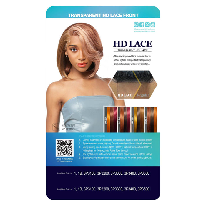 Tops J Part By Vanessa HD Lace Front Wig - TOPS DJ IVEY