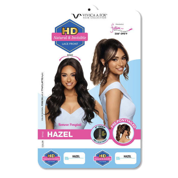 Vivica A Fox Pre-Ponytailed HD 5" Deep Lace Front Wig - HAZEL