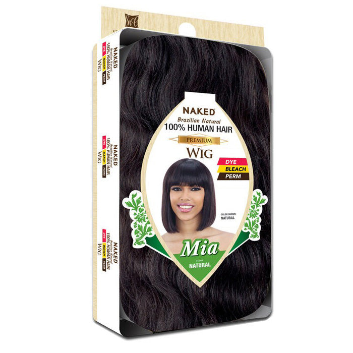 Shake-N-Go Naked Brazilian Natural 100% Human Hair Premium Wig - MIA