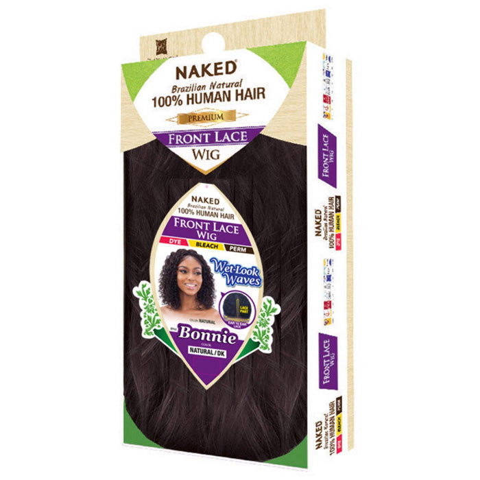 Shake-N-Go Naked Brazilian Natural Human Hair Premium Lace Front Wig - BONNIE