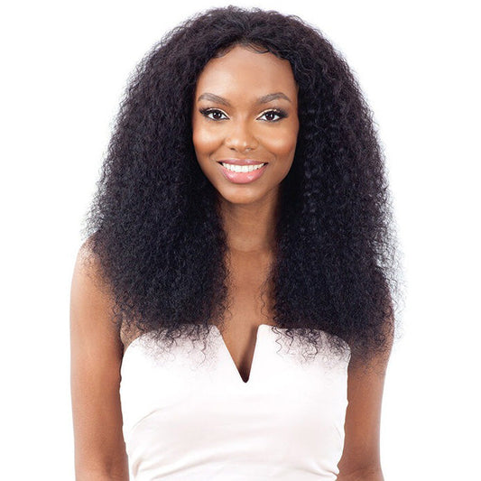Shake N Go Naked Nature Brazilian Human Hair Lace Frontal Wig BOHEMIAN CURL