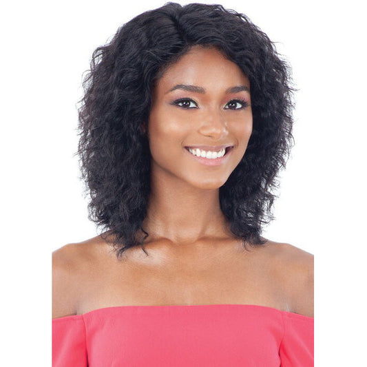 Shake N Go Naked Brazilian Wet & Wavy Human Hair Lace Front Wig - CRYSTAL WAVE