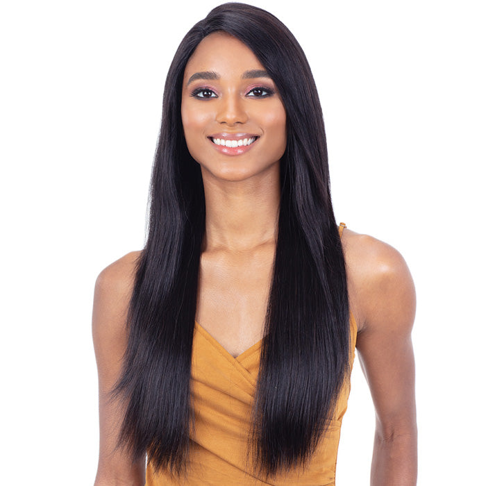 Shake N GO 100% Virgin human hair HD Lace Front Wig - STRAIGHT 24