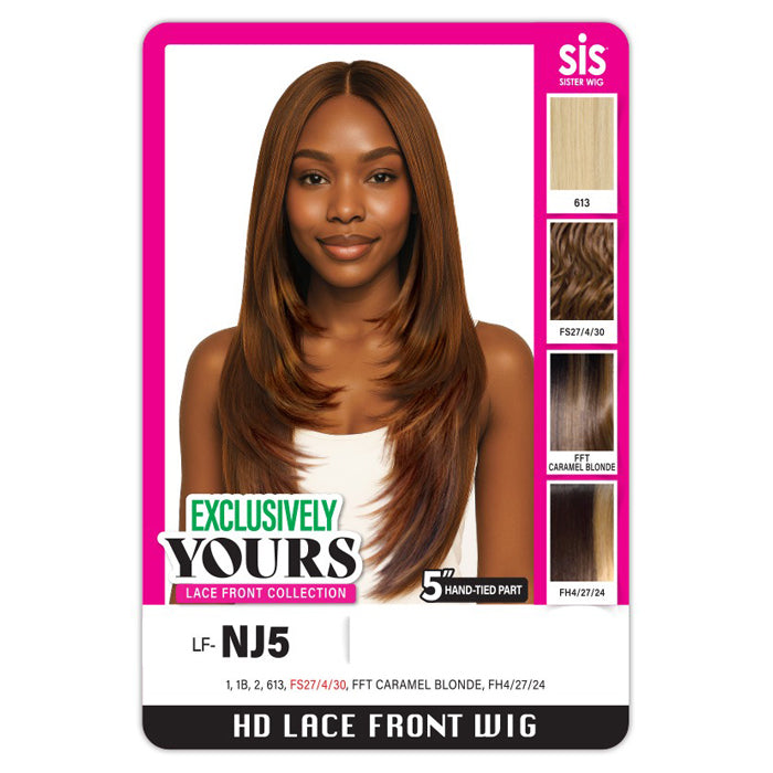 Zury Sis Exclusively Yours 5" HD Lace Part Front Wig - NJ5