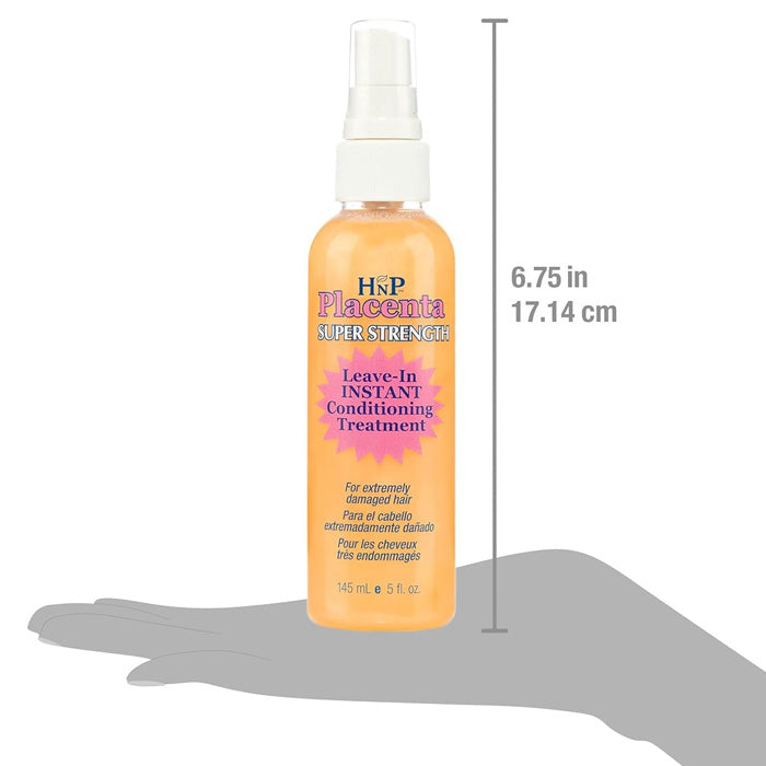 Hask Placenta Super Strength Leave In Instant Conditioning Treatment 5oz & 8oz