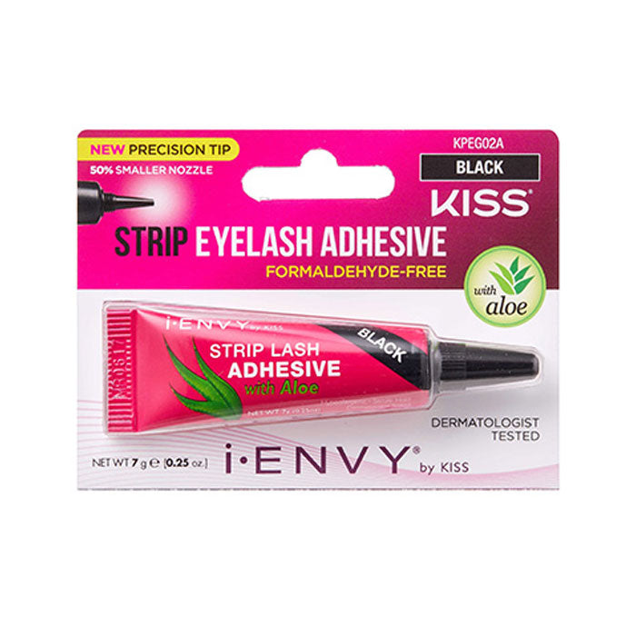 Kiss Aloe Infused Strip Lash Glue - BLACK