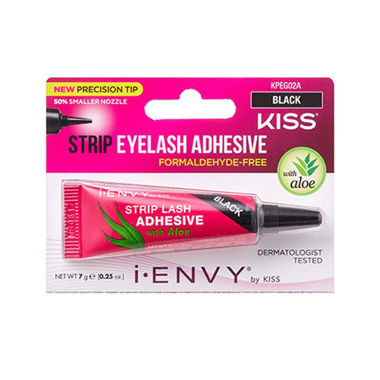Kiss Aloe Infused Strip Lash Glue - BLACK