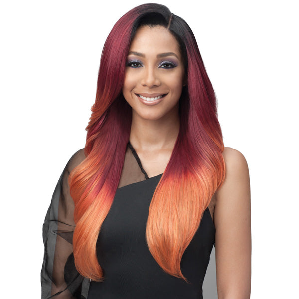 Bobbi Boss Human Hair Blend 13x7 Lace Frontal Wig - MBLF001 ALIVIA