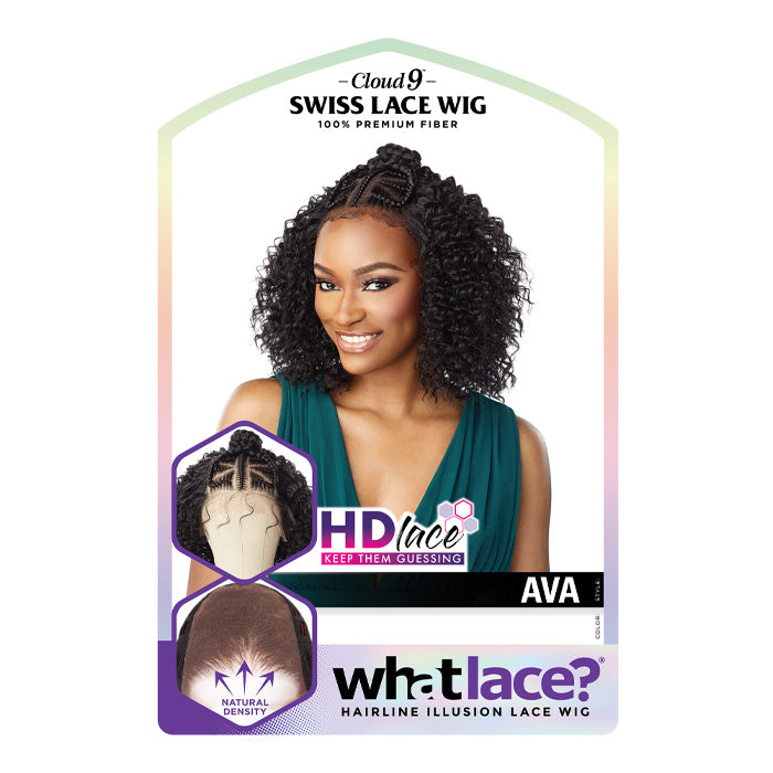 Sensationnel Cloud 9 What Lace Swiss Lace HD 13x6 Front Lace Pre-Braided Wig - AVA