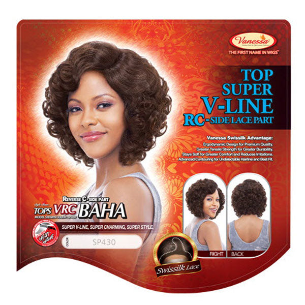 Vanessa Top Super V-line RC-Side Lace Part Swissilk Lace Front Wig - TOPS VRC BAHA