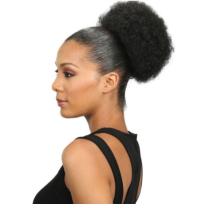 Bobbi Boss Speedy Up Do Top Bun Drawstring S AFRO POM (Small)