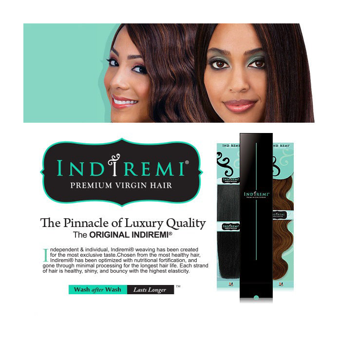 Bobbi Boss Indiremi Virgin Human Hair Remy Weave - OCEAN WAVE 10 - 18