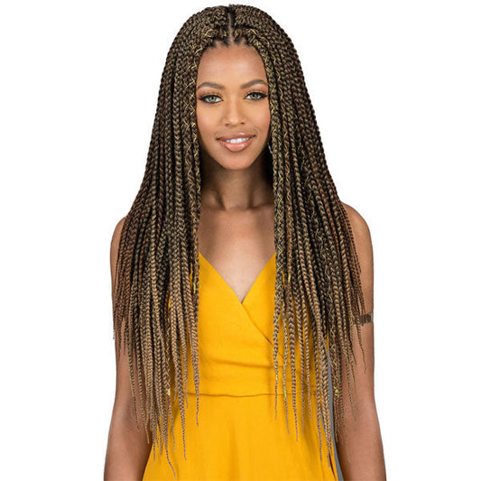 Bobbi Boss African Roots Bomba Pre-Looped Crochet Braids - BOX BRAID 14/24/36"
