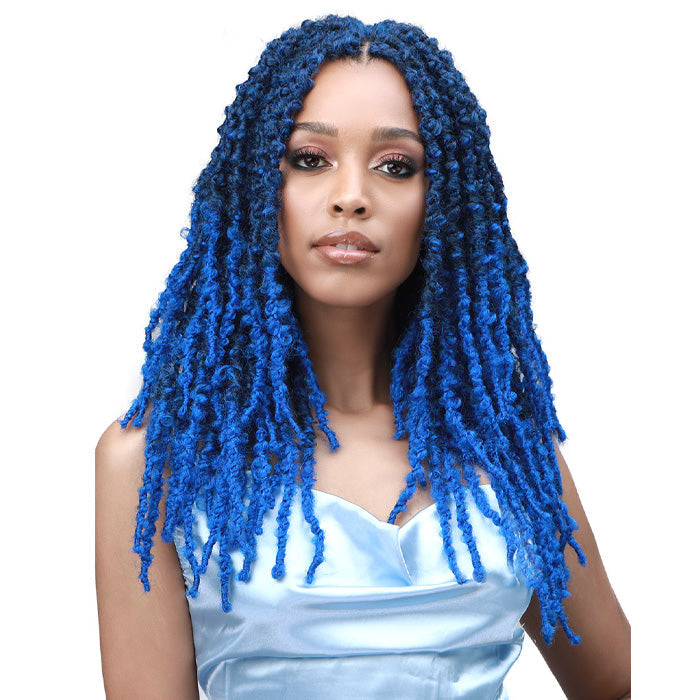 Bobbi Boss Pre-Looped Crochet Braids - BCL14X3 CALIF.BUTTERFLY LOCS 14" 3X