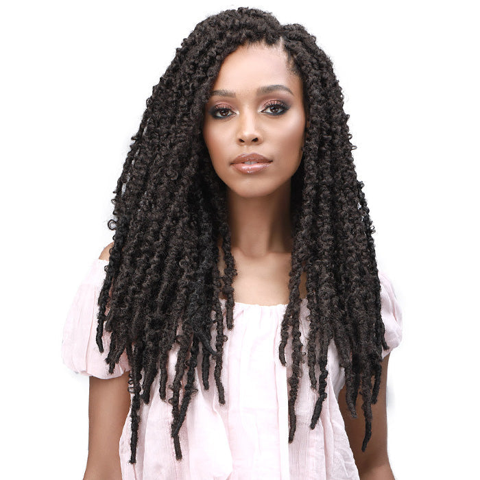 Bobbi Boss Calif. Pre-Looped Crochet Braids - BUTTERFLY LOCS 18" 3X